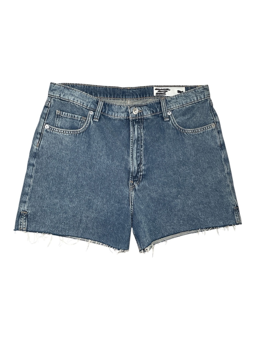 rag & bone Retro Denim Mid-Rise Cutoff Shorts sz 31